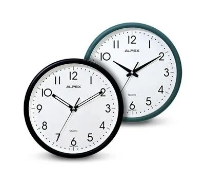 시계 판촉물 최저가 업체 찾기 2 알펙스무소음벽시계 LW-674
