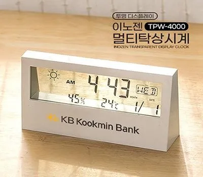 시계 기념품 메탈 vs 가죽 스트랩 특징 분석 2 이노젠 멀티 스마트 탁상시계