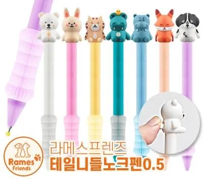 양양판촉물 최신 트렌드 TOP 10 소개 4 라메스프렌즈 테일 니들 노크펜0.5