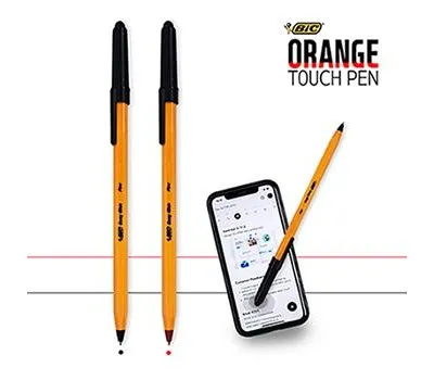 대전판촉물 제작, 어떤 디자인이 가장 효과적일까요? 4 BIC 빅 오렌지 터치펜
