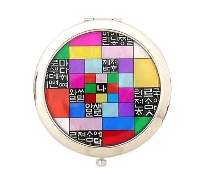 사천판촉물 박람회 준비 D-30, 서두르세요! 2 자개 원터치 손거울 A