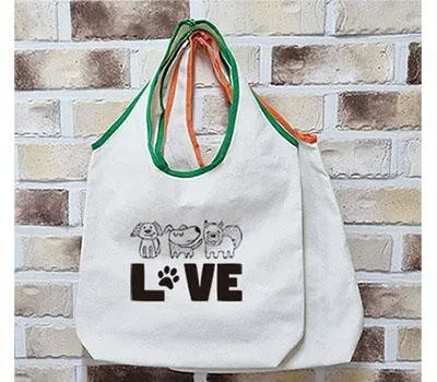 서산판촉물 SNS에서 난리난 아이템은? 4 일체형 국산에코백 400x340x100mm