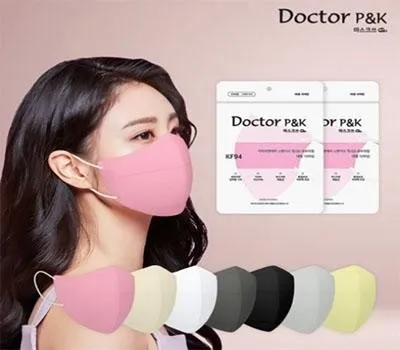 대전판촉물 제작은 여기서 했어요. 추천합니다. 4 KF94 2D 새부리형 닥터피앤케이 마스크10매입