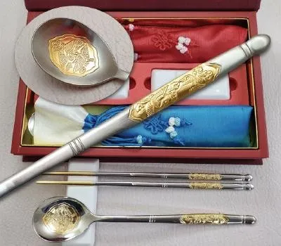 송파구판촉물 이런 업체는 피하세요! 5 대장금 건강금수저(수저집),받침 4P