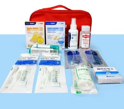 경산판촉물 급하게 필요할 때 빠른 제작 업체 5 프리미엄 구급함 고급형 9종 대일밴드 프리미엄 기획세트