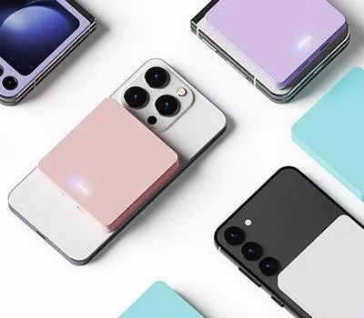 강서판촉물 로컬 크리에이터와 협업하기 3 20W 미니 고속충전 유무선충전 맥세이프 보조배터리