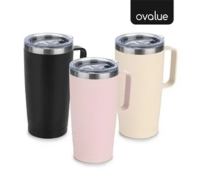 텀블러 판촉물 대량 주문 시 특가 혜택 5 오밸류 프리미엄 데일리 이중진공 스텐텀블러 600ml