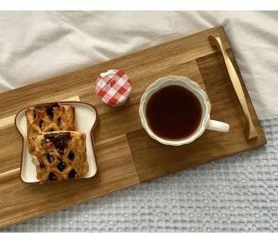 화순판촉물 후회하지 않는 선택 방법 4 빈체로 아카시아 플레이팅 우드트레이 중 M