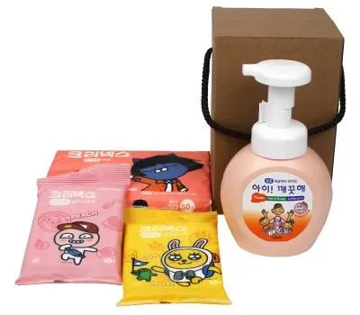 물티슈 판촉물 제작 실패하는 기업들의 공통점 5가지 5 아이깨끗해 카카오 여행용티슈 물티슈 세트