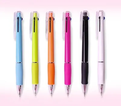 볼펜 판촉물 친환경 소재로 제작하기 5 파스텔니들3색불투명