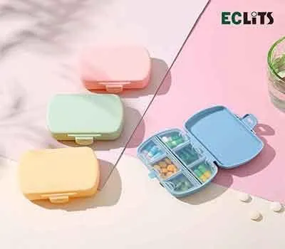 경산판촉물 제작 어렵지 않게 해결 했습니다. 2 에클리츠 파스텔 약통 휴대용 알약 정리함