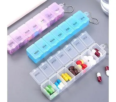 수성구판촉물 특수 인쇄 기술 보유 업체 5 알약케이스 주간약통 요일별약통 구급함 휴대용약통 7일약통