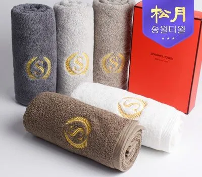 강북판촉물 로컬 크리에이터와 협업하기 2 송월 세린 누아르 타올 150g