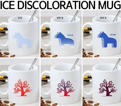 강서판촉물 로컬 크리에이터와 협업하기 4 키친필 아이스변색머그 330ml 11온스