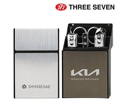 진주판촉물 브랜드 인지도 높이는 완벽 전략 3 777 쓰리세븐 모노 6종 손톱깎이 세트