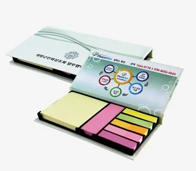 포스트잇 판촉물 학생들이 좋아하는 아이템 3 하드커버점착메모함대001 80매