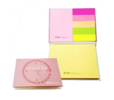 포스트잇 판촉물 학생들이 좋아하는 아이템 2 2단하드커버 점착메모지