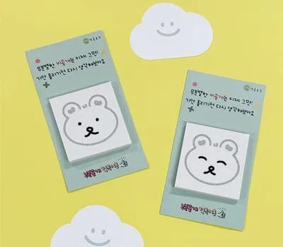 광명판촉물 요즘 핫한 디자인 트렌드 5 90x170 뒷대지형 친환경 포스트잇