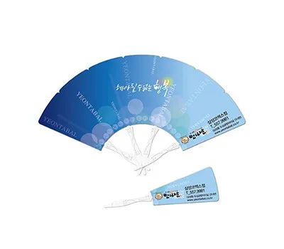 부채 판촉물 국산 vs 수입, 무엇을 선택할까? 2 패션7쪽부채 꽃자루 中