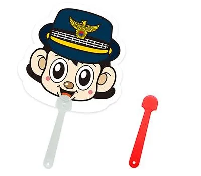 부채 판촉물 국산 vs 수입, 무엇을 선택할까? 4 포순이 자유형 팬시 2컬러 부채